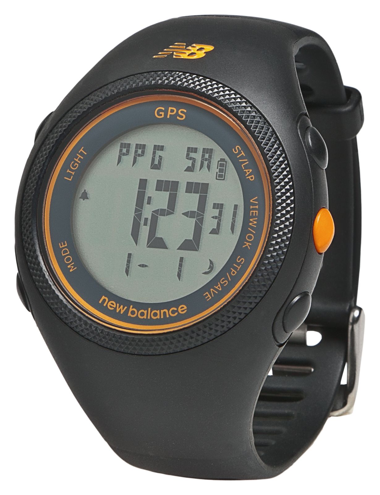 GPS Trainer, Black with Orange