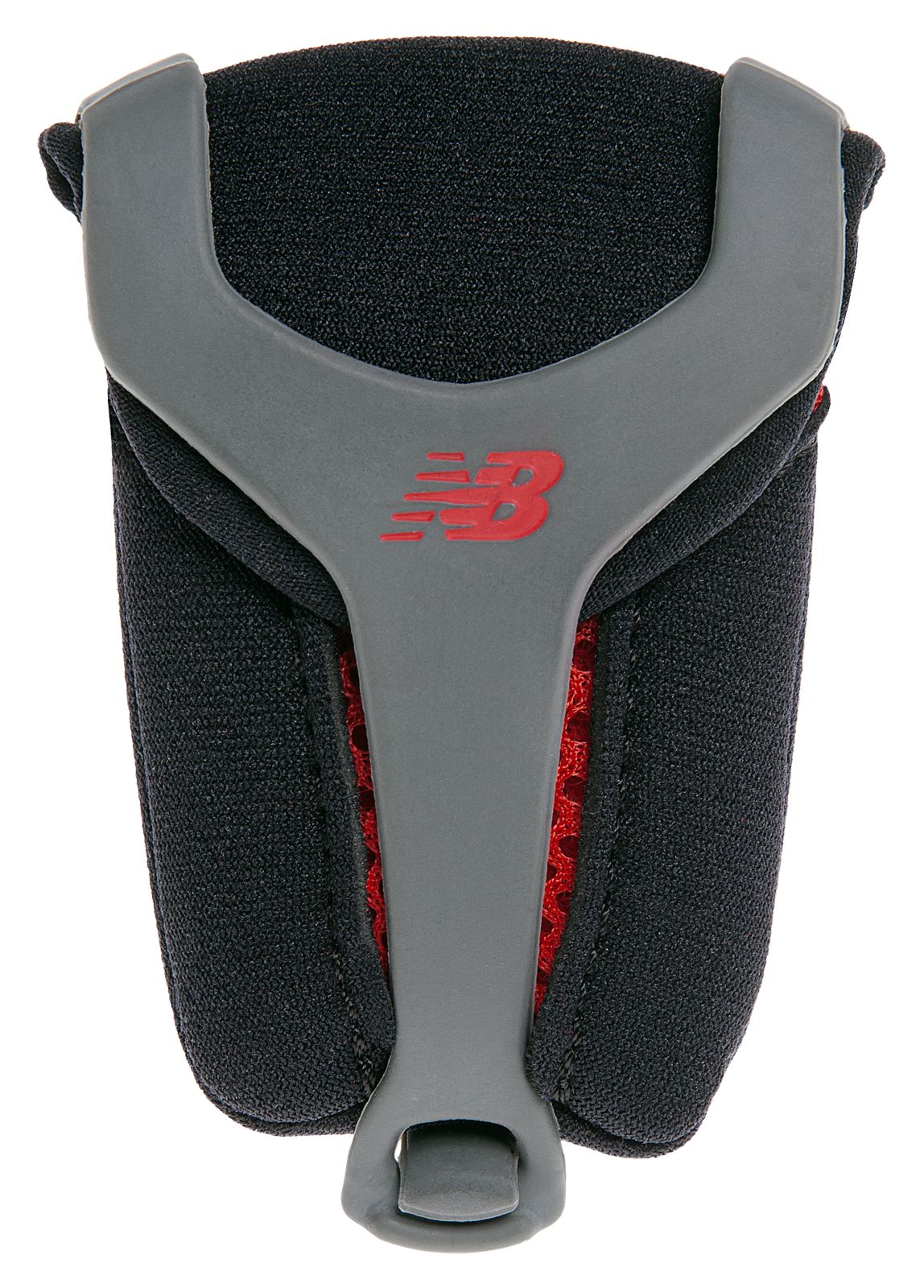 Shoe Wallet, Black with Red