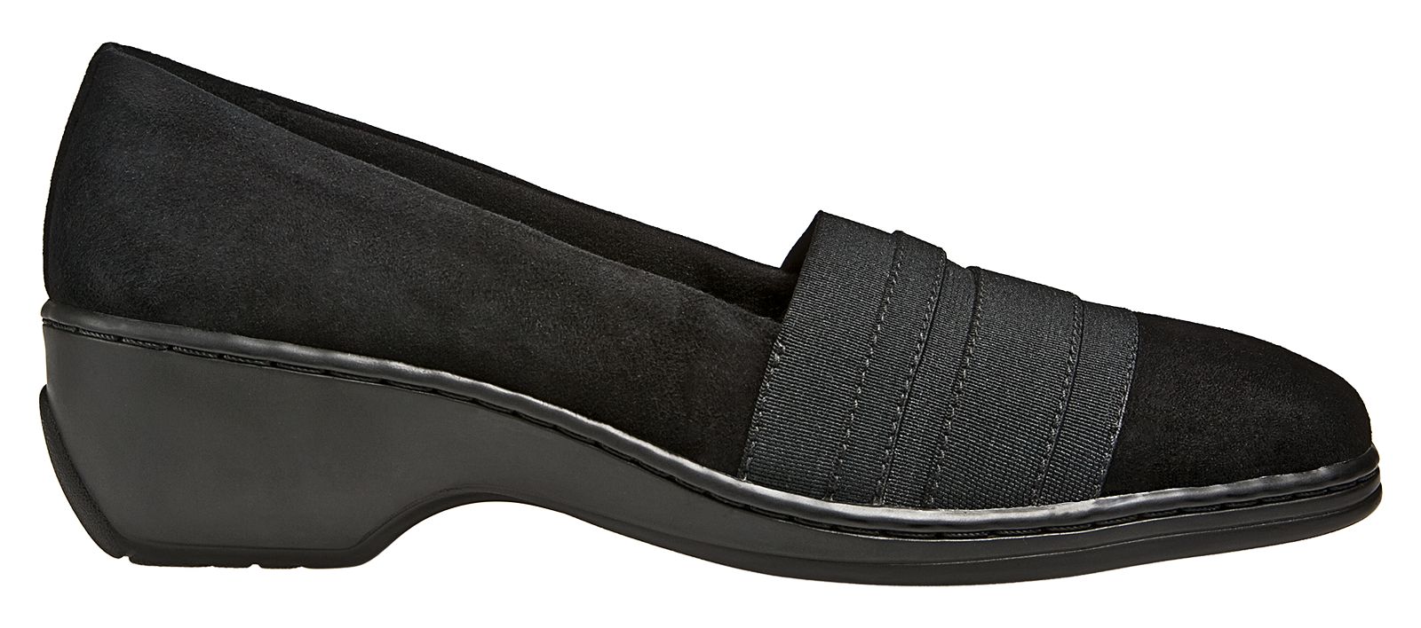 Aravon Kasey, Black Suede