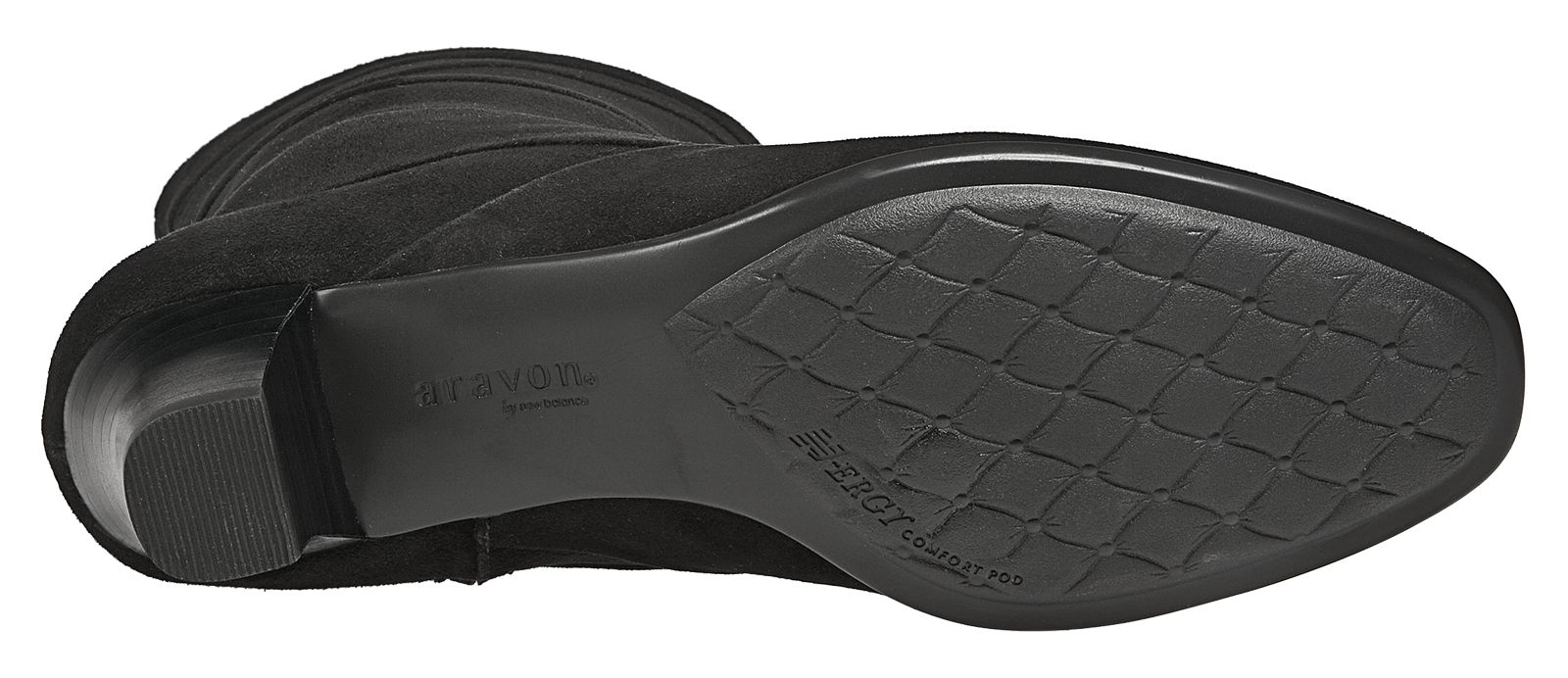Aravon Erica, Black Suede
