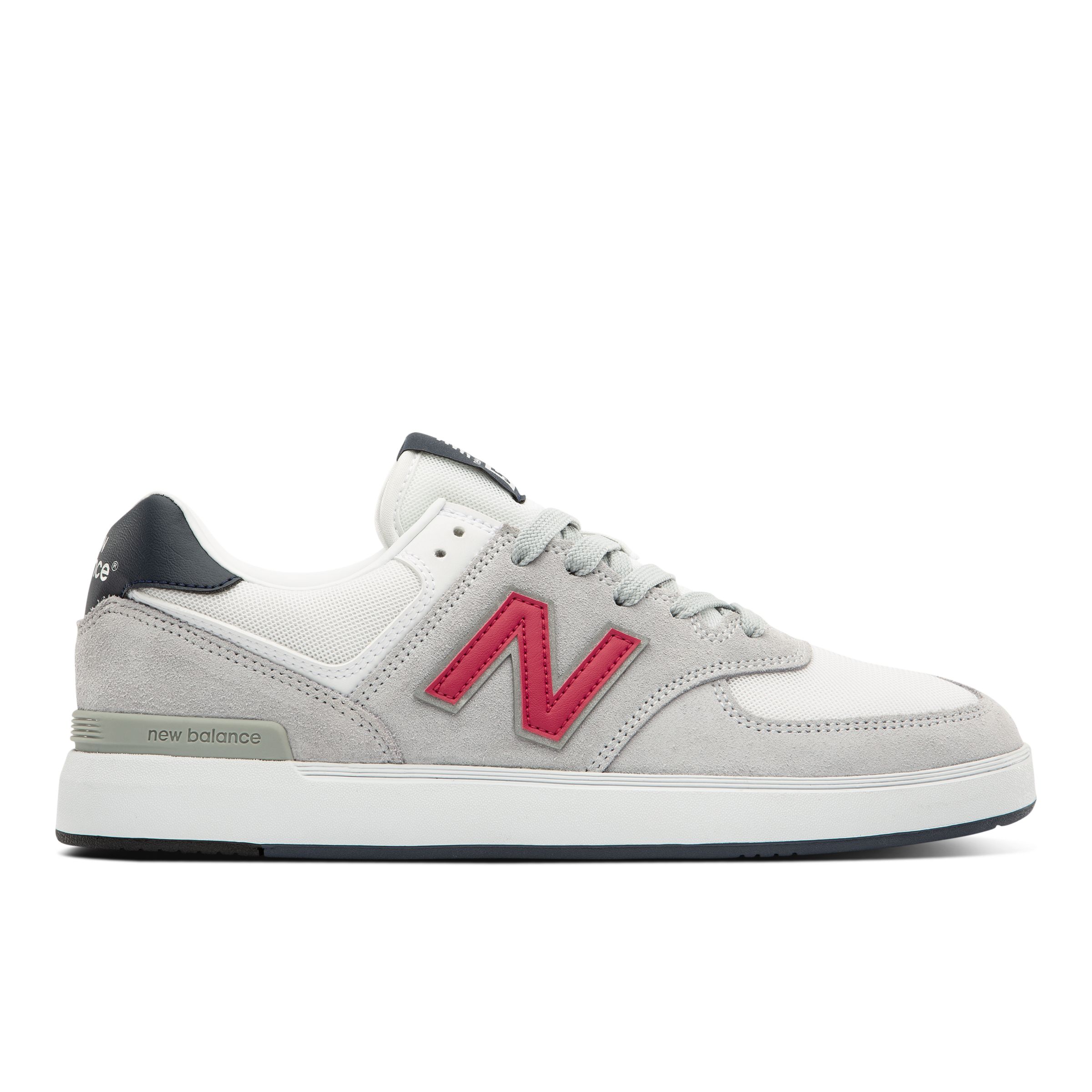New Balance All Coasts 574 'Grey Red' | Men's Size 8 - AM574AGS