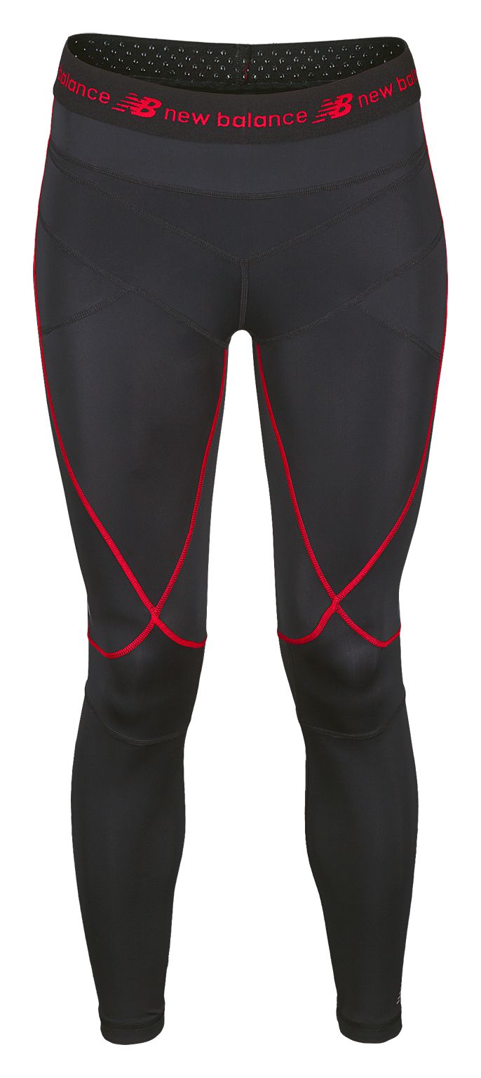 Compression+ Tight, Black with Red