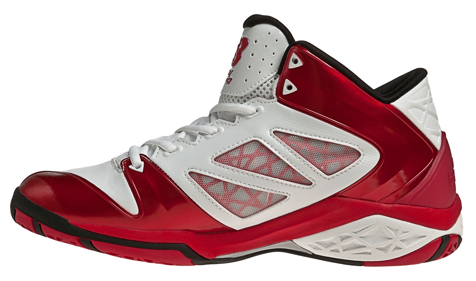 New Balance 82, White with Red