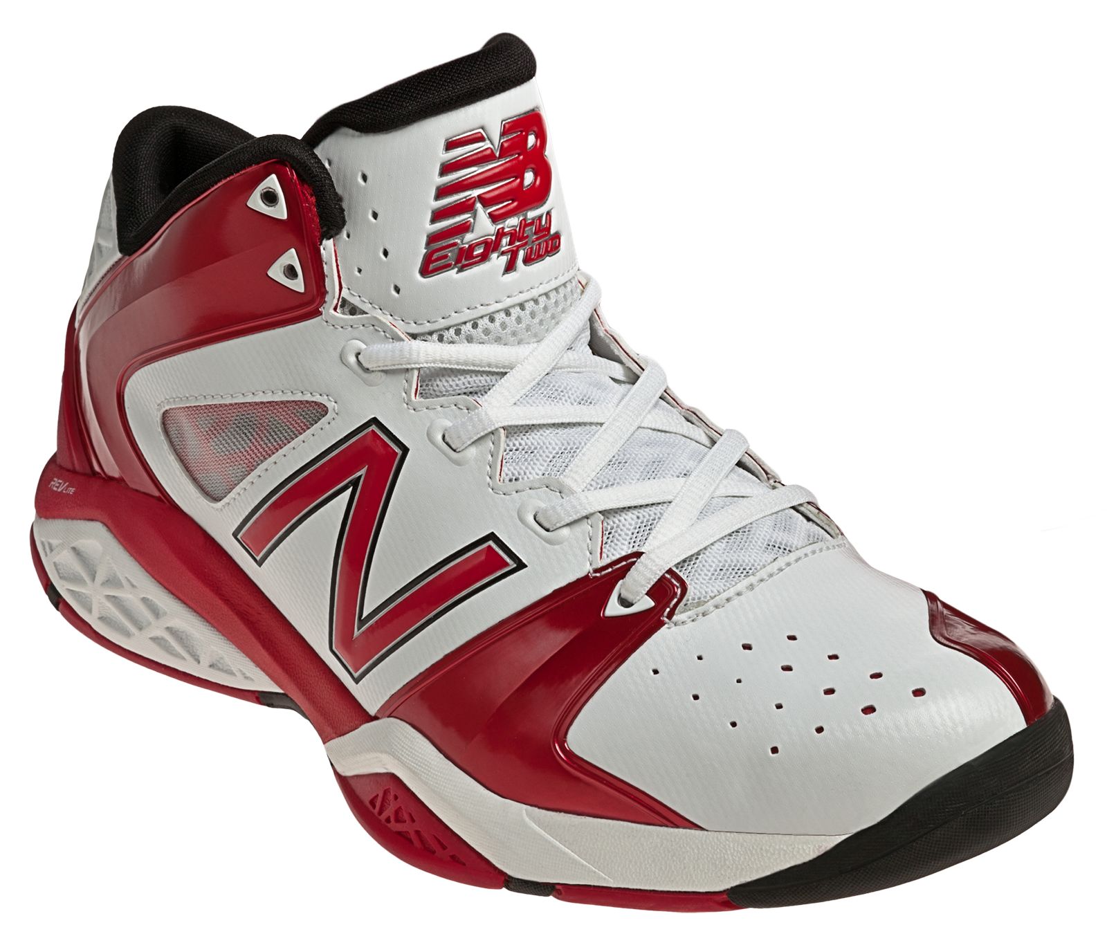 New Balance 82, White with Red
