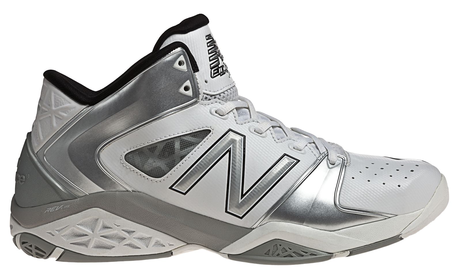 New Balance 82, White with Silver