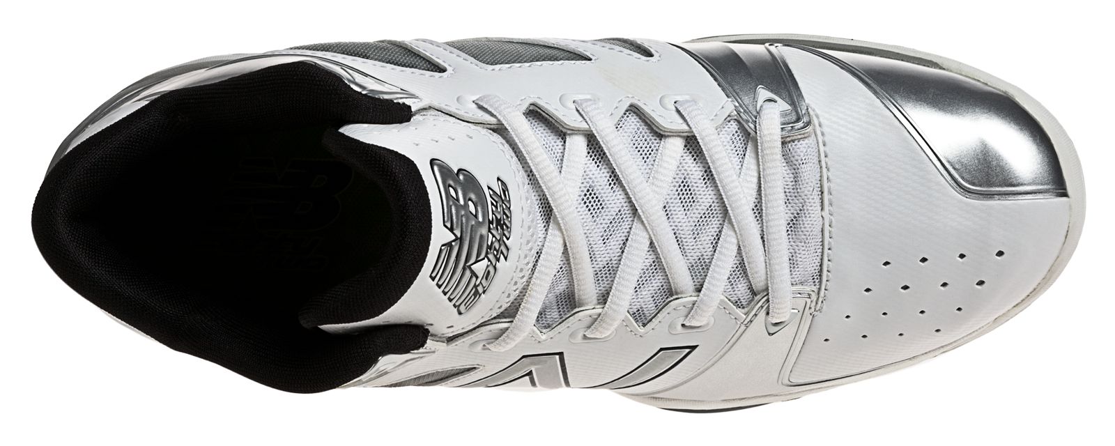 New Balance 82, White with Silver