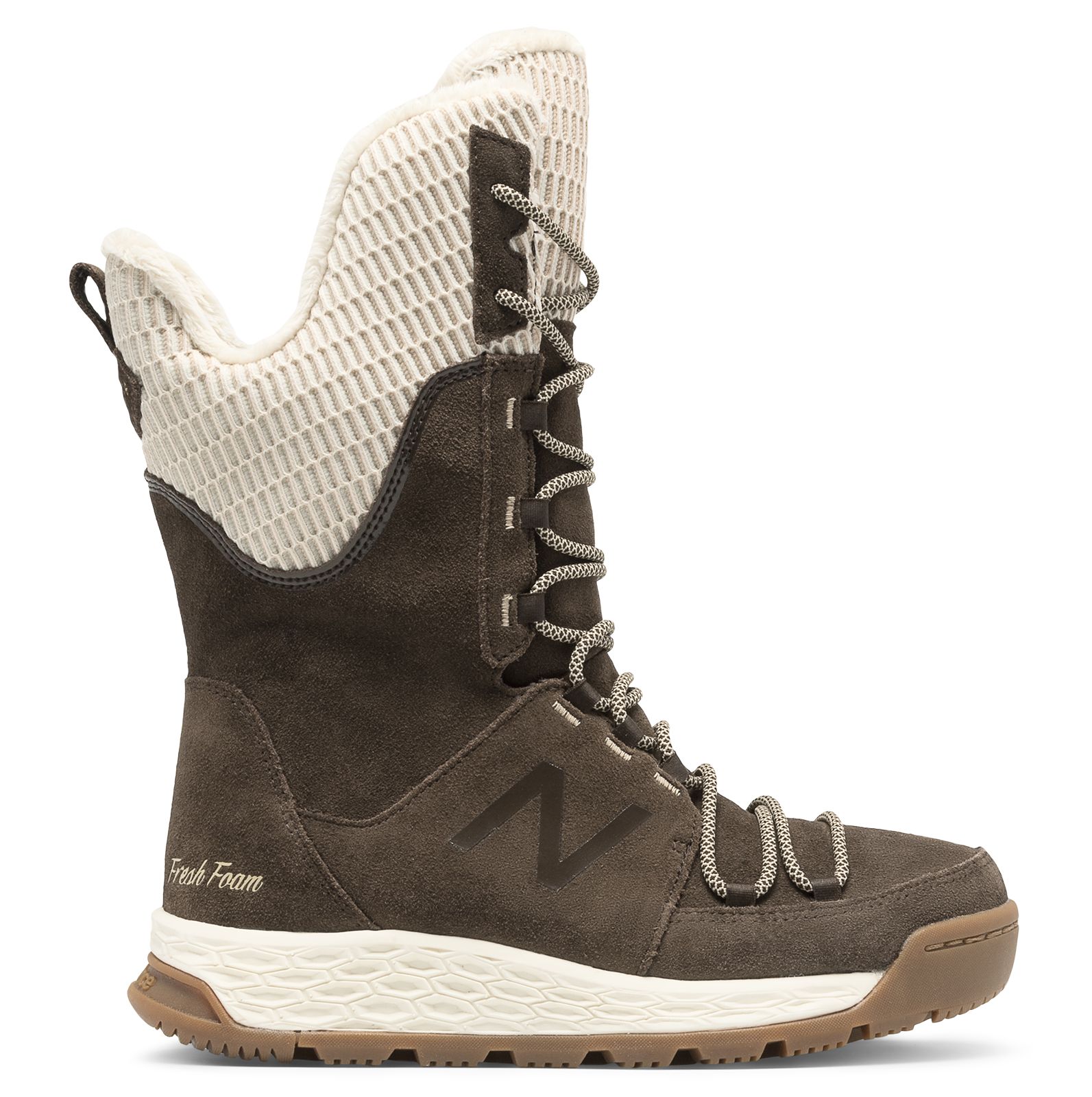 UPC 191264077126 product image for New Balance Women's Fresh Foam 1100 Boot Shoes Brown with White | upcitemdb.com