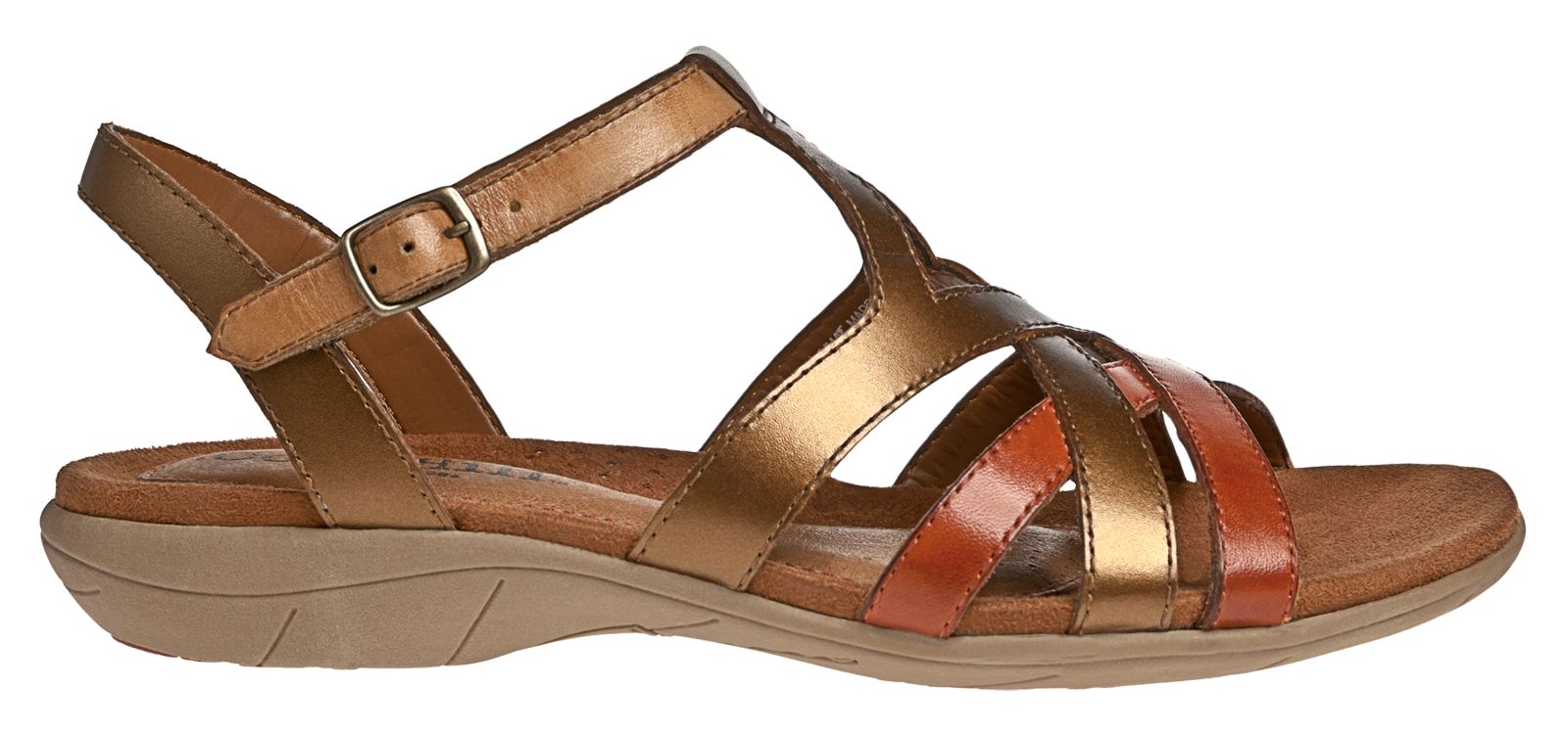 Cobb Hill Willette, Bronze Metallic with Spice & Sand