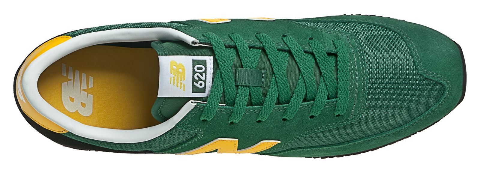 New Balance 620, Green with Yellow &amp; Black