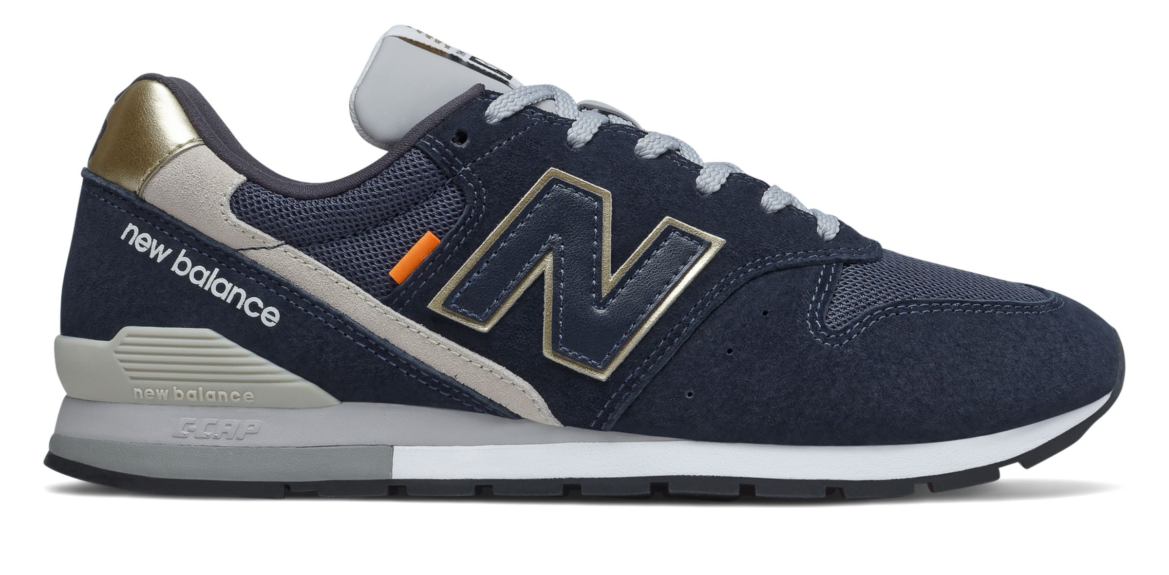 Mens New Balance 996 - Outerspace/Gold, Outerspace/Gold - CM996BE