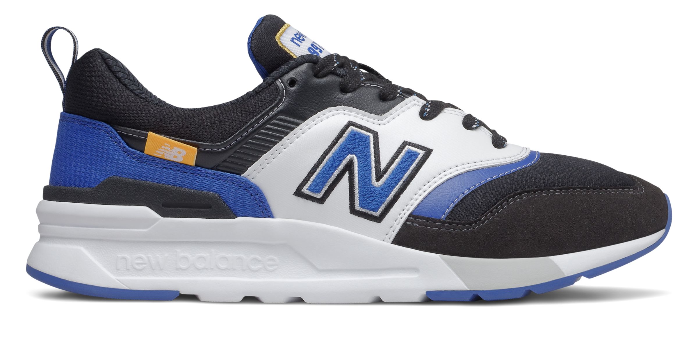 New Balance 997H 'Black Team Royal' Black/Team Royal Marathon Running Shoes/Sneakers CM997HEV - CM997HEV