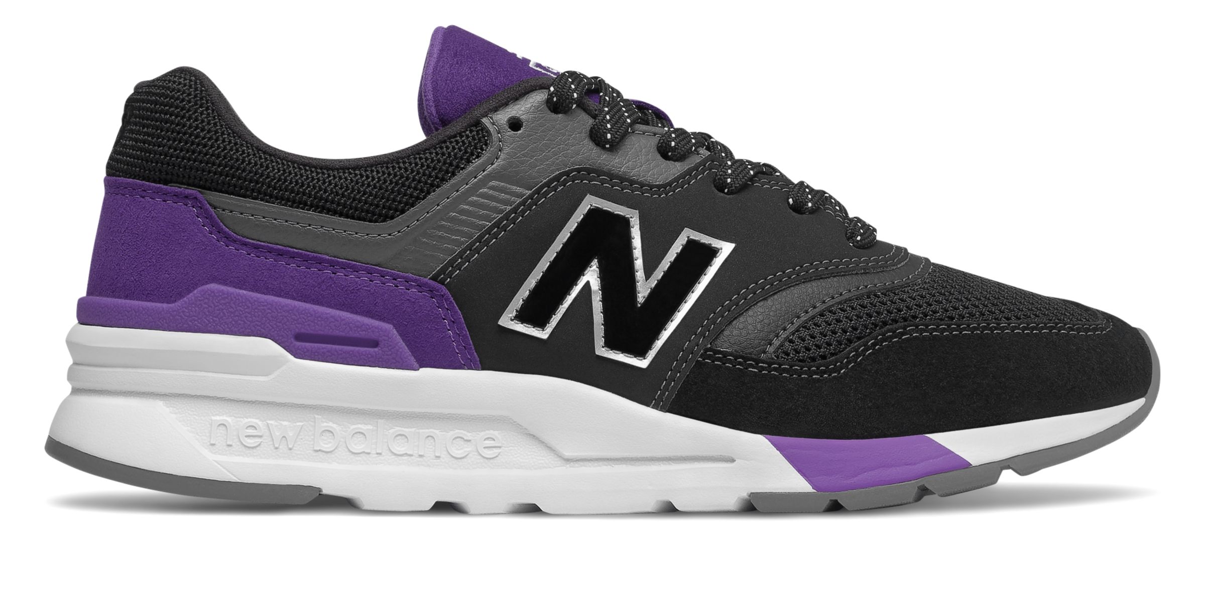 Damen New Balance 997H - Black/Prism Purple, Black/Prism Purple - CW997HYB