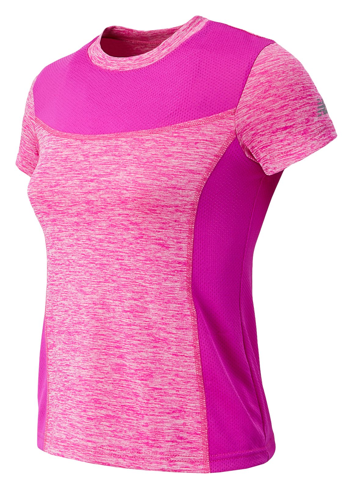 New Balance Girls S / s Performance Tee Pink