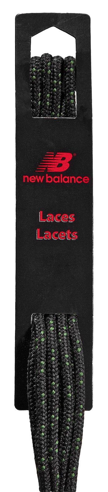 Hiker Lace, Black with Moss Green