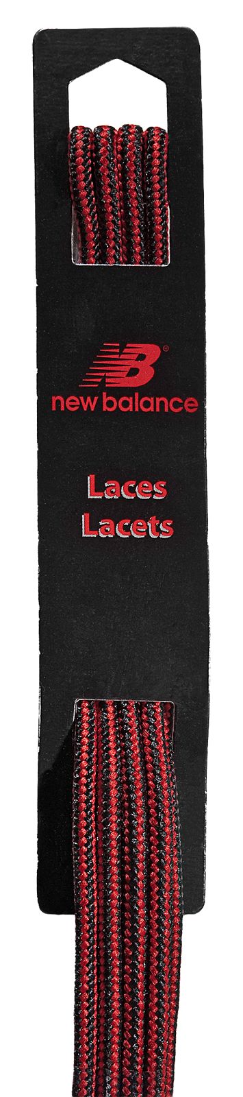 Hiker Lace, Black with Red