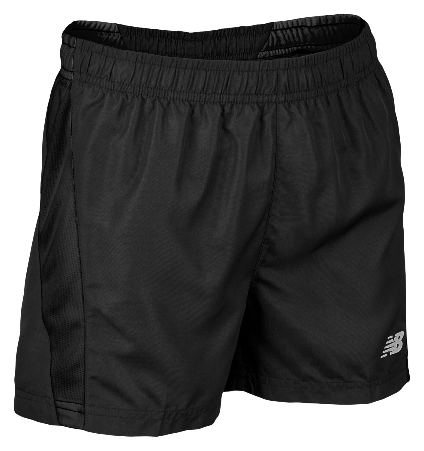 Girls NP Short, Black with Purple