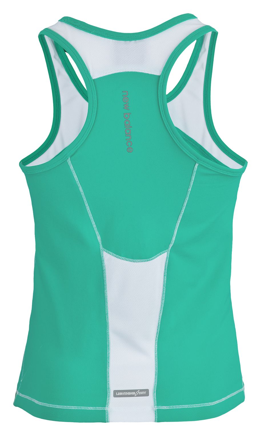Youth Sprint Racerback, Waterfall with White