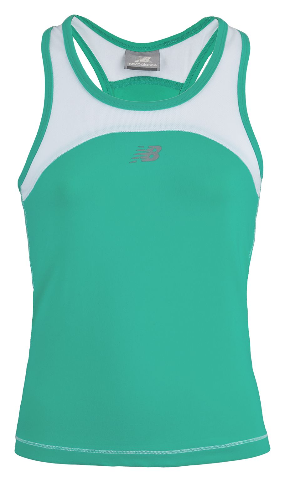 Youth Sprint Racerback, Waterfall with White