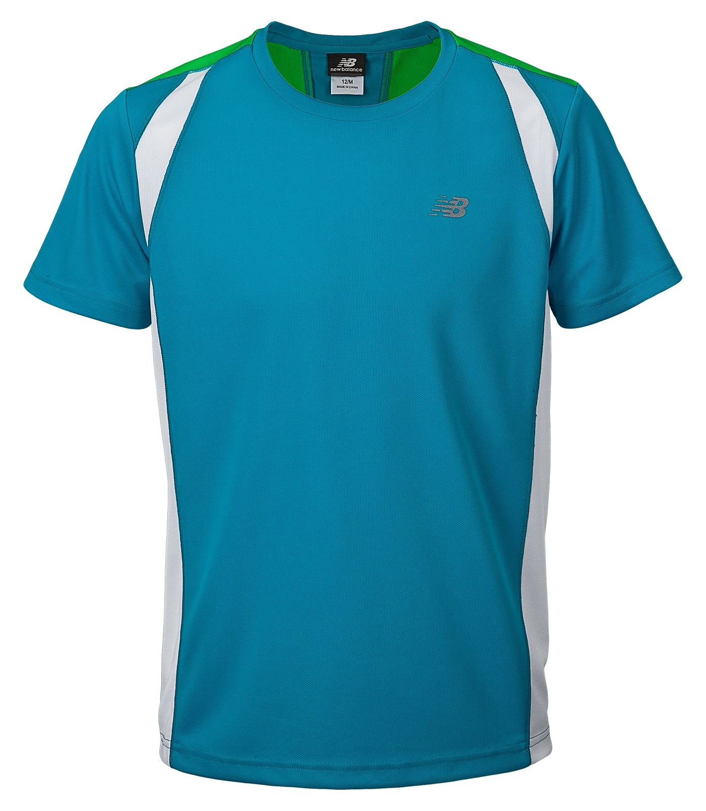 Boys Shockwave Tee, Kinetic Blue