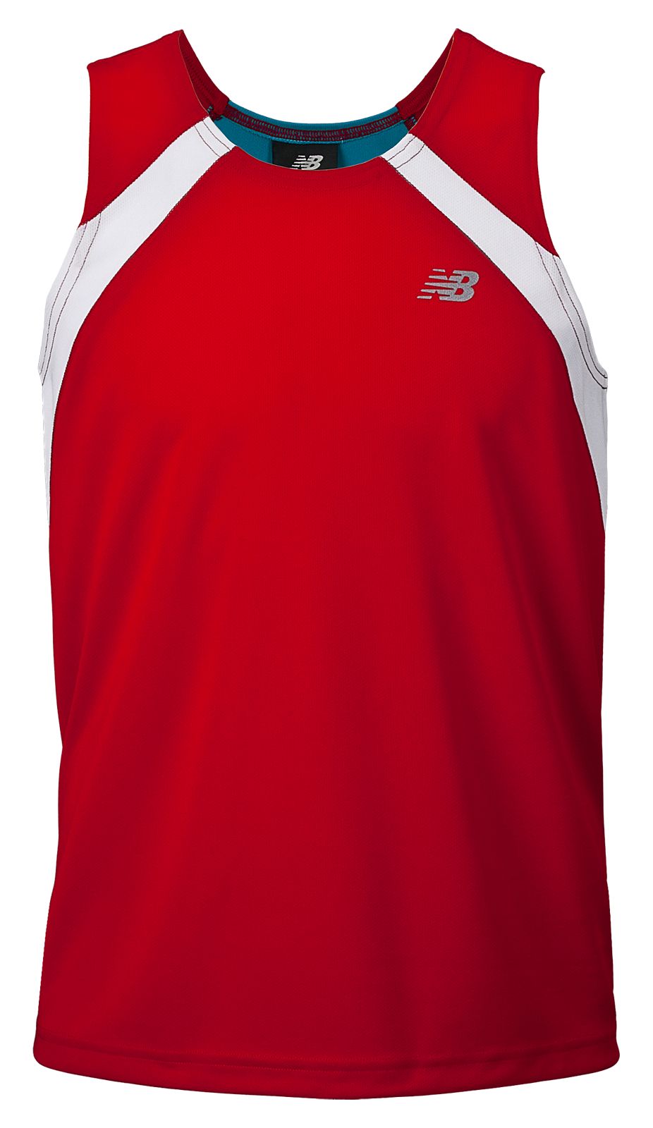 Boys Shockwave Singlet, Chinese Red