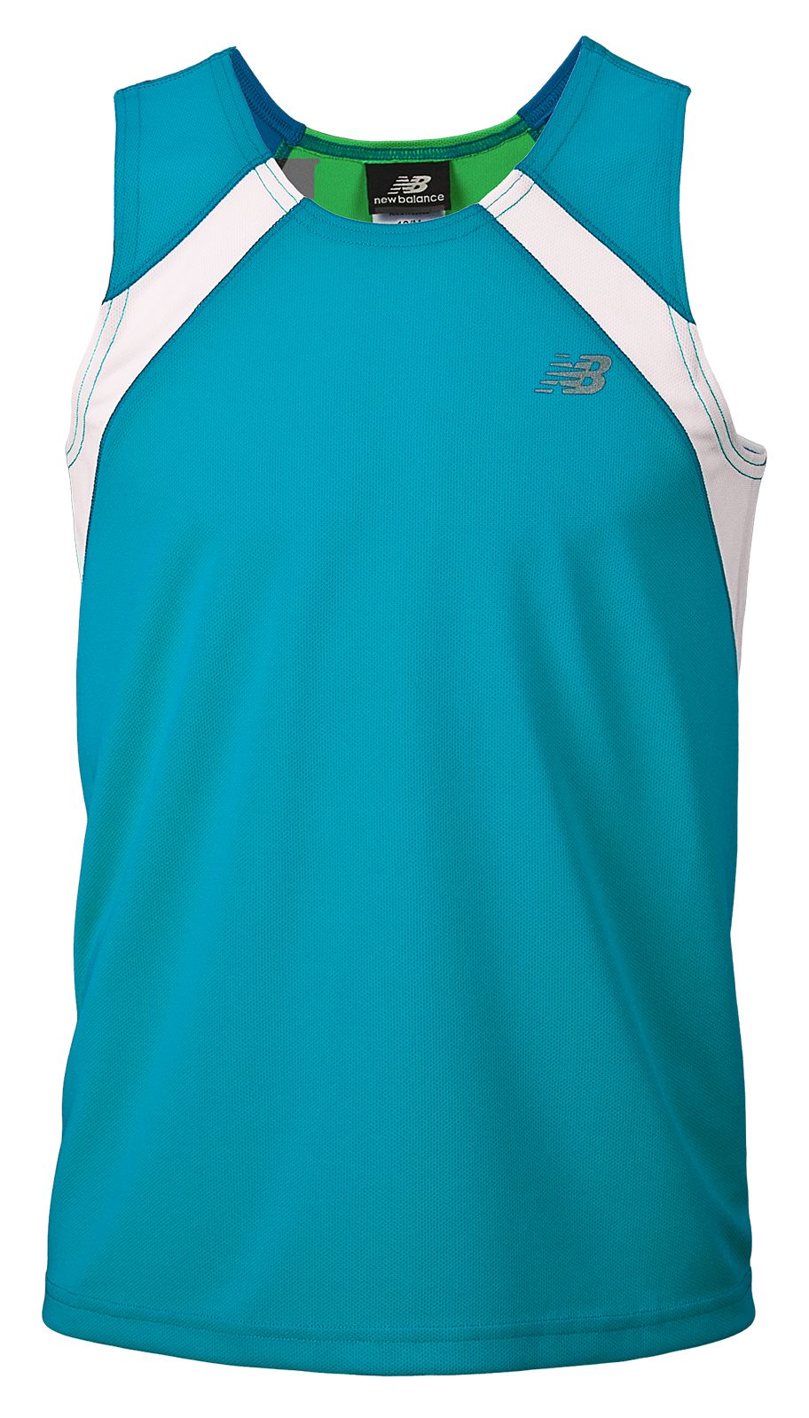 Boys Shockwave Singlet, Kinetic Blue
