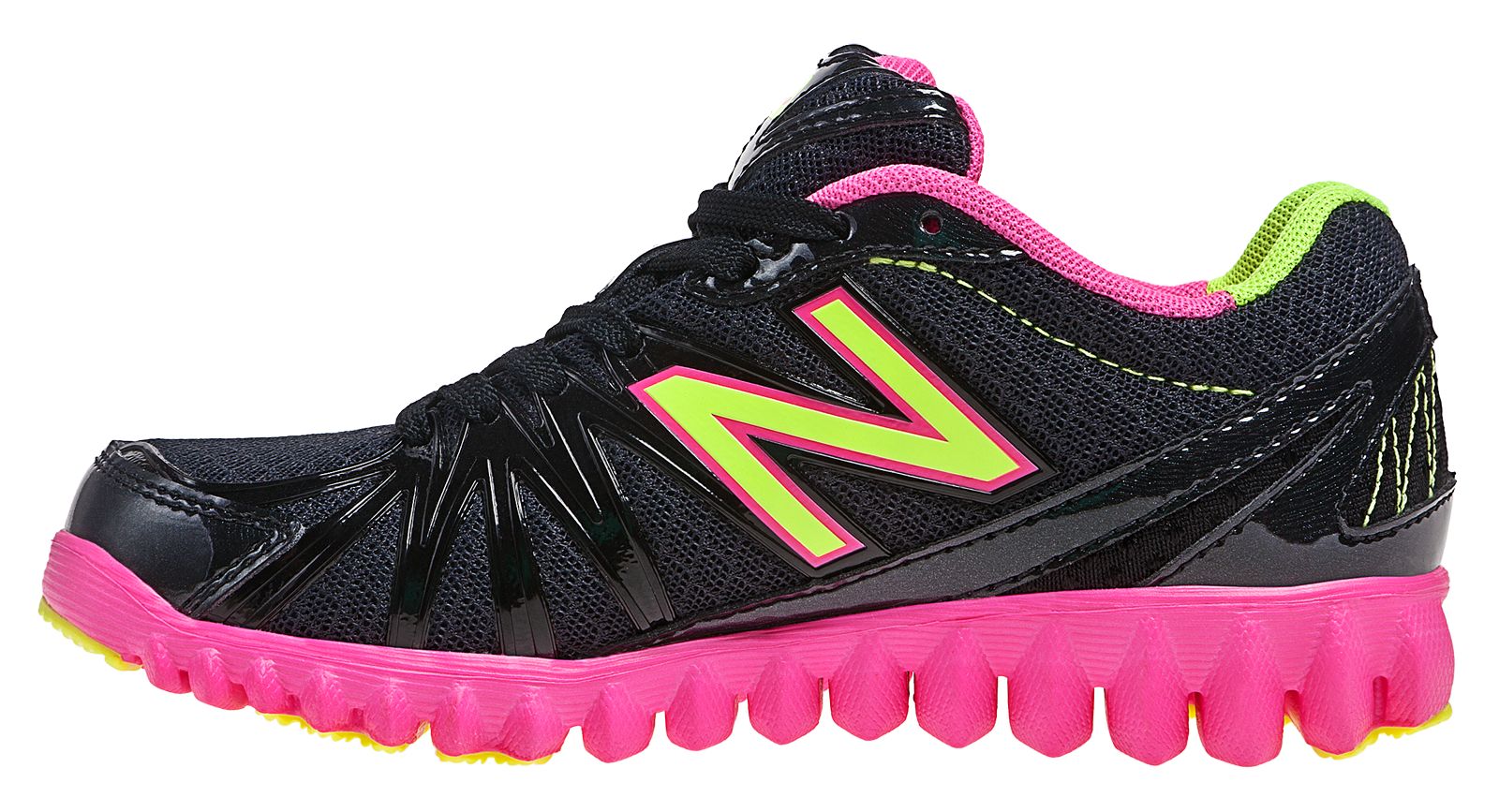 NBGruve 2750, Black with Neon Green &amp; Neon Pink