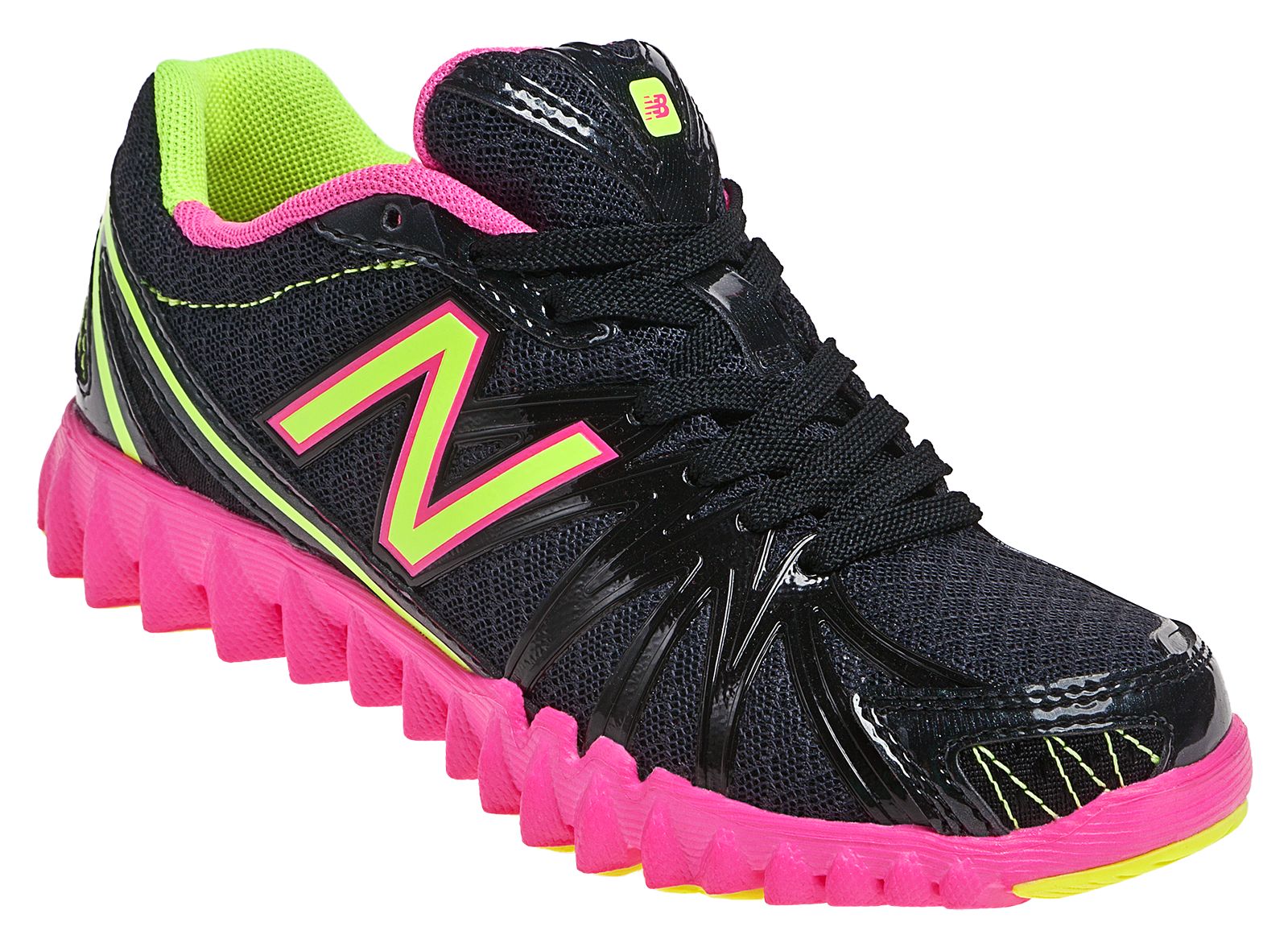 NBGruve 2750, Black with Neon Green &amp; Neon Pink