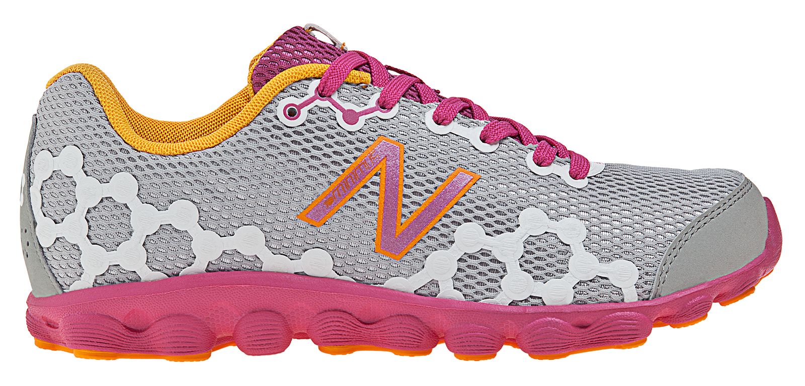 Minimus Ionix 3090, Silver with Diva Pink & Orange
