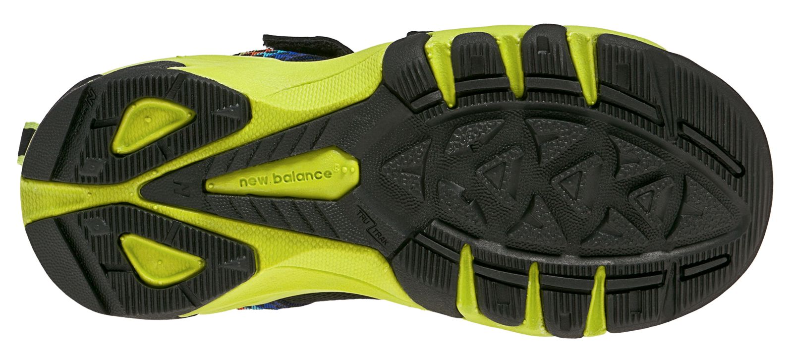 New Balance 554, Black with Lime