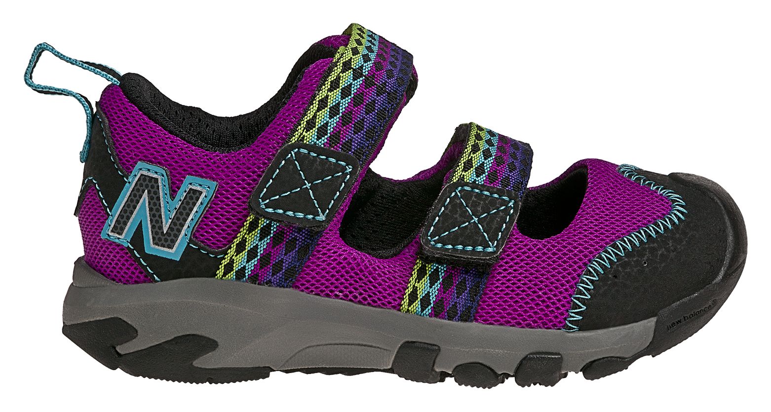 New Balance 554, Purple with Black