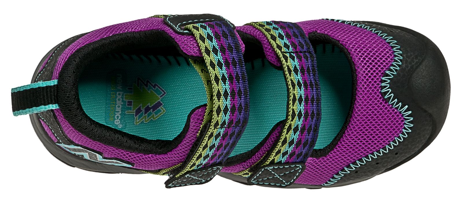 New Balance 554, Purple Cactus Flower with Black &amp; Blue Radiance