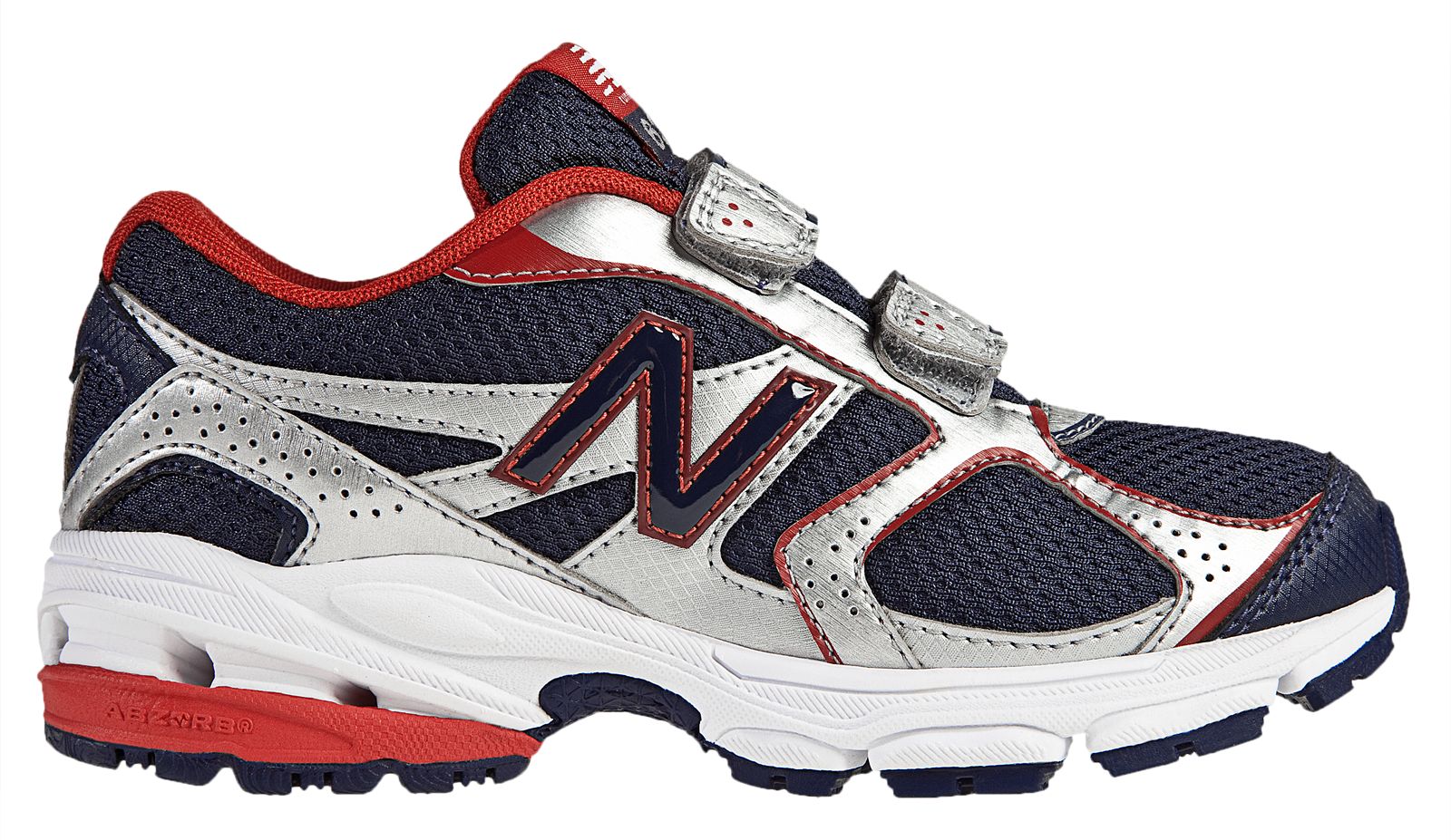 New Balance 633, White with Navy &amp; Red