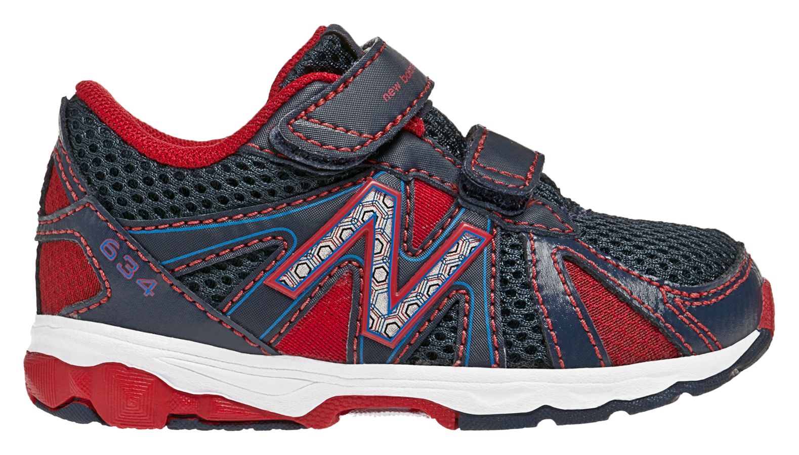 New Balance 634, Blue with Red