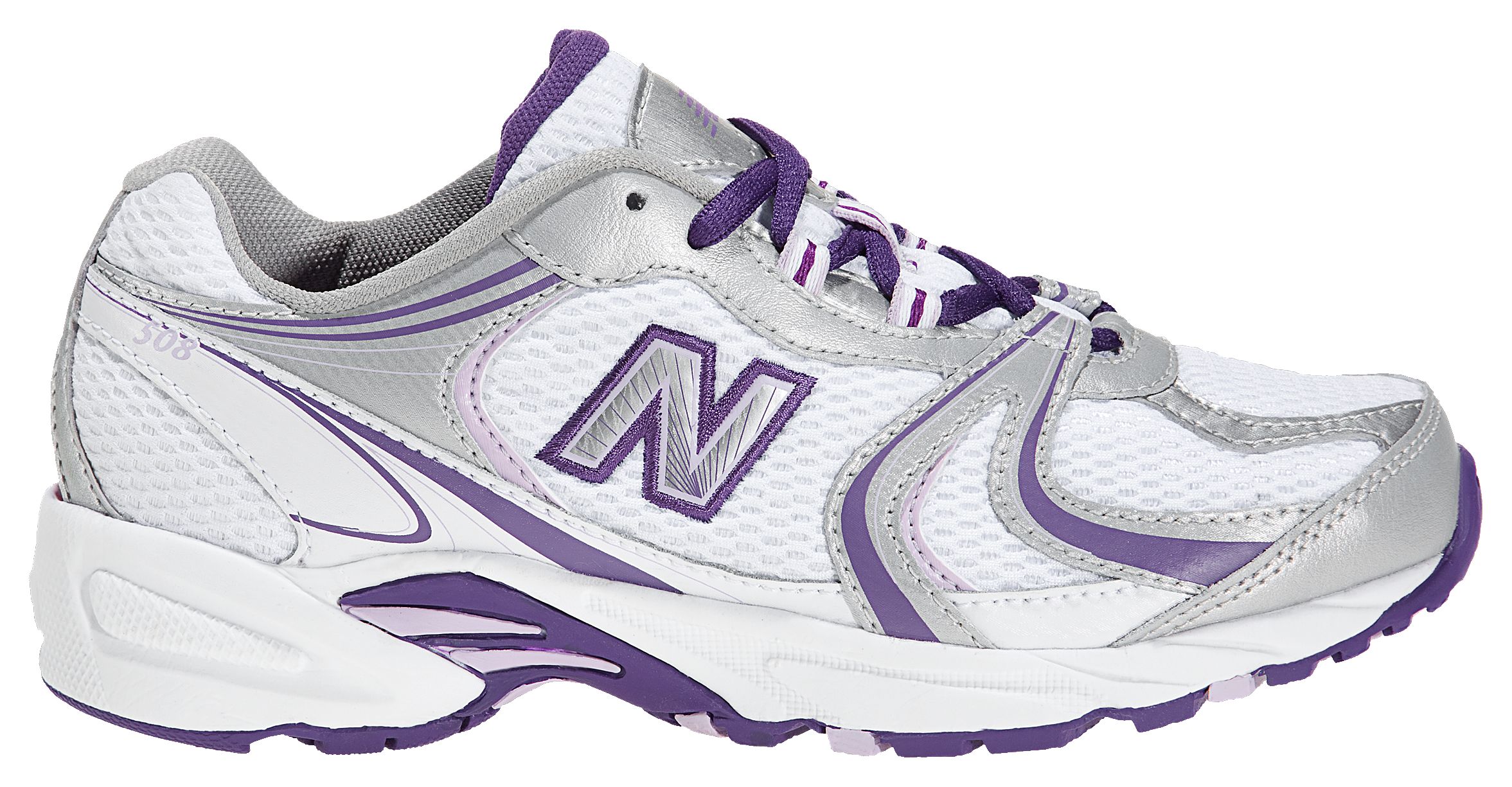 New Balance 508, White with Purple