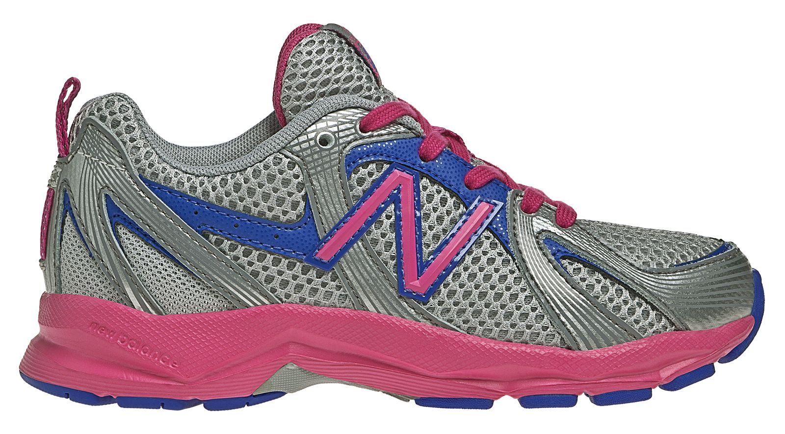 New Balance 554, Silver with Plenty Pink & Dowling