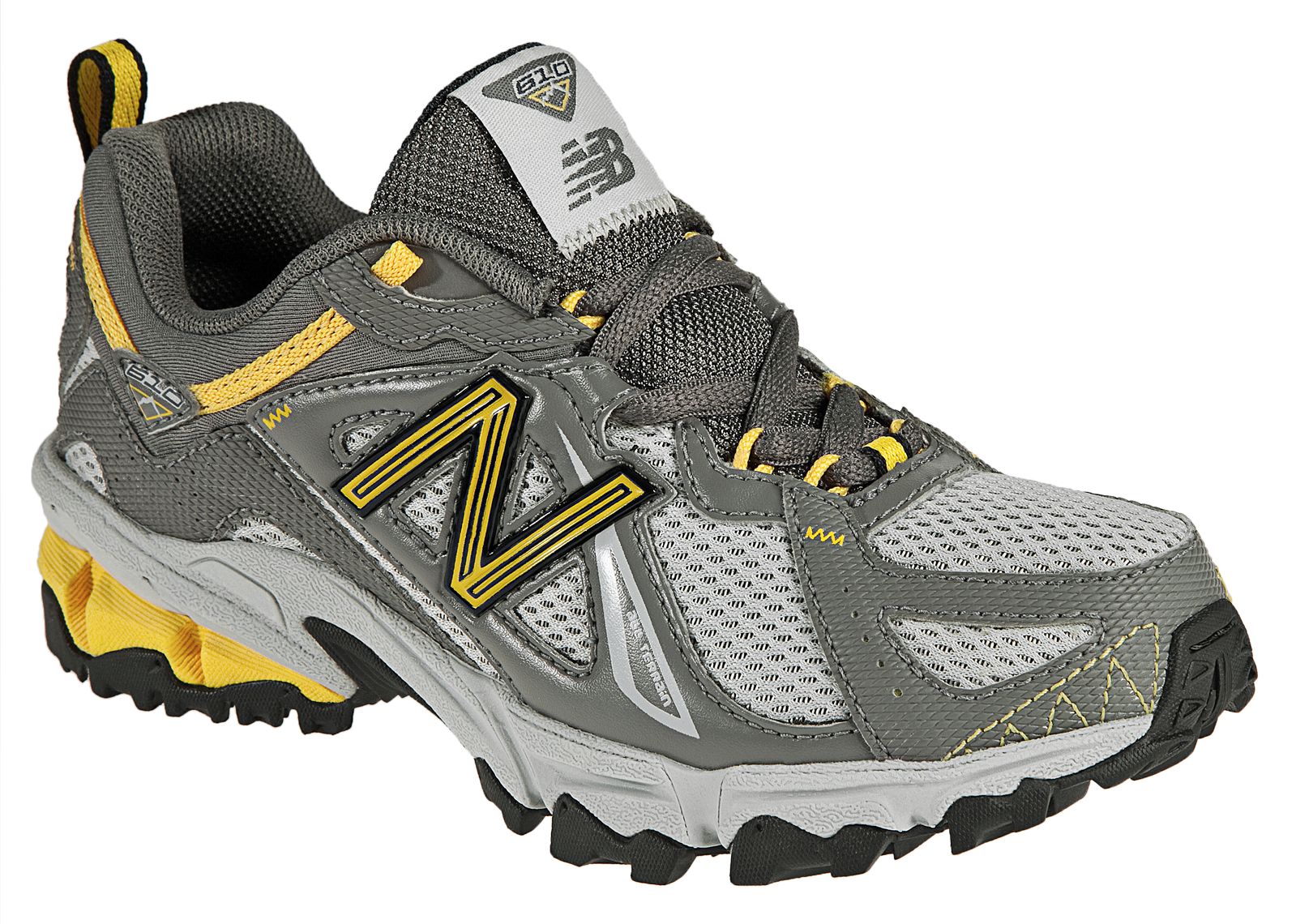 New Balance 610, Silver with Yellow