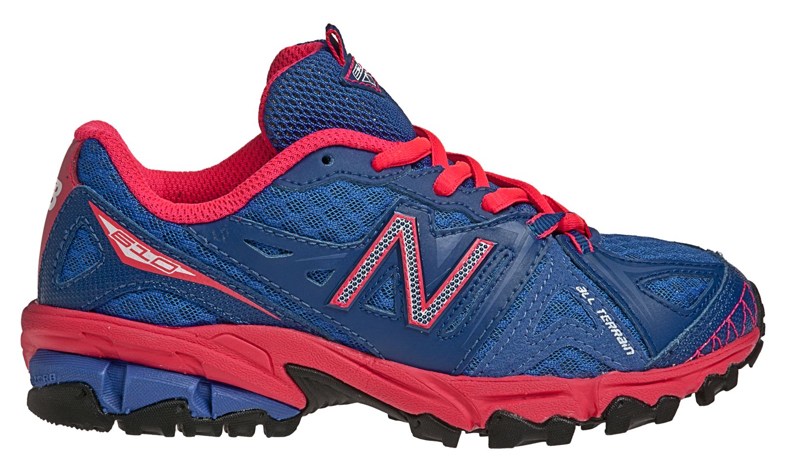 New Balance 610, Blue with Diva Pink