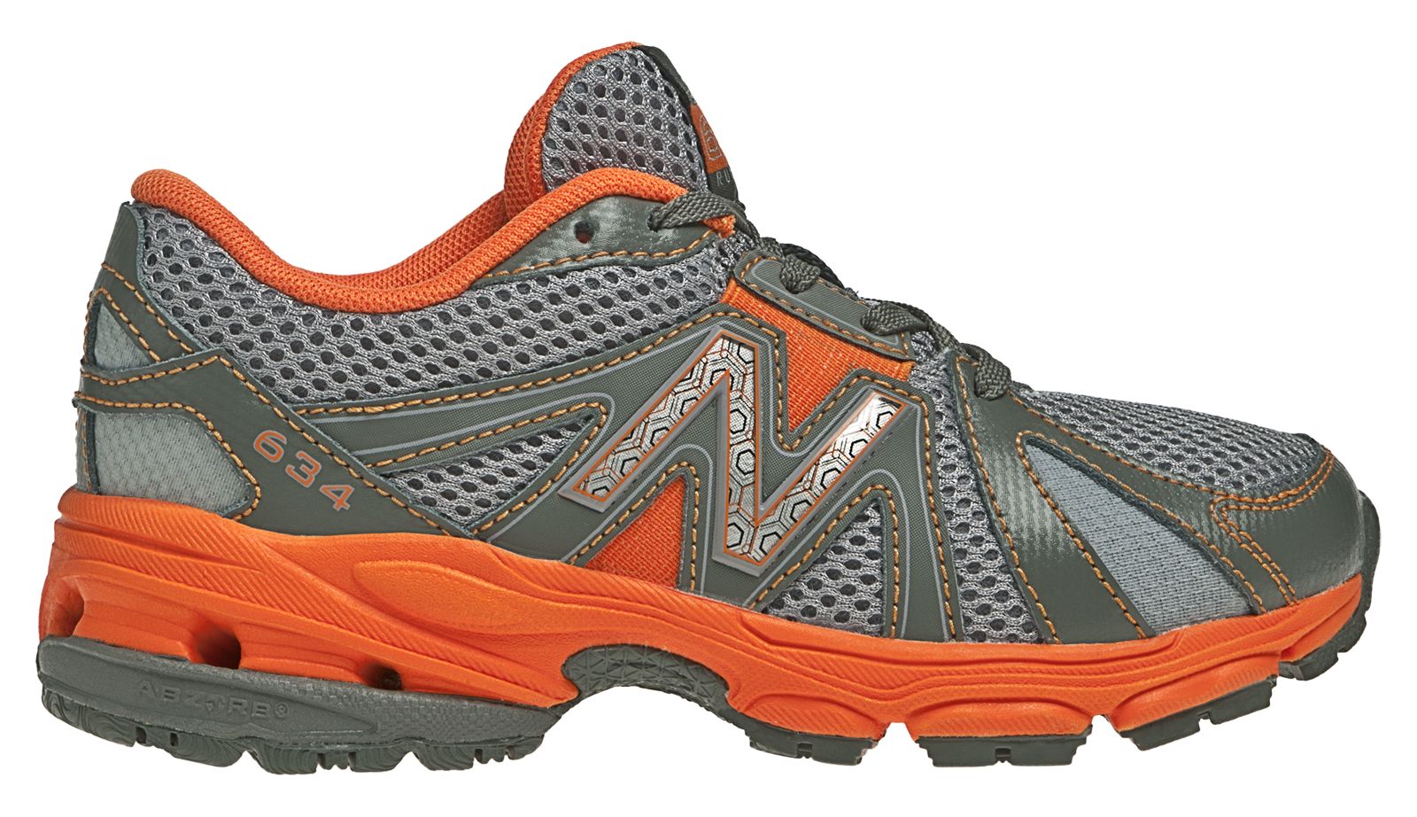 New Balance 634, Grey with Orange
