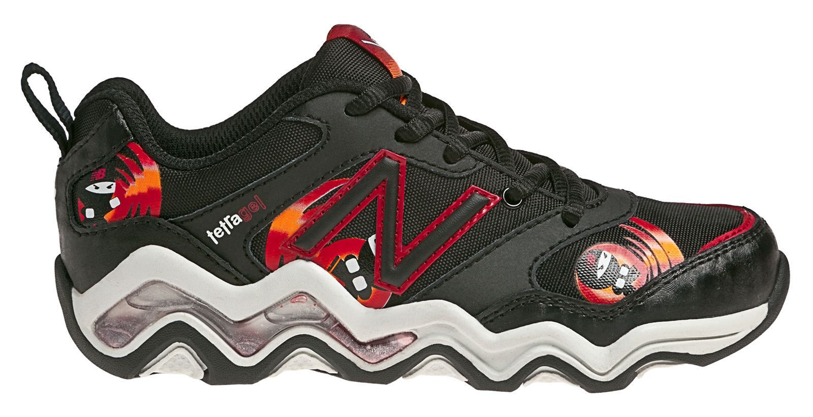 Tetragel 681, Black with Red & Orange