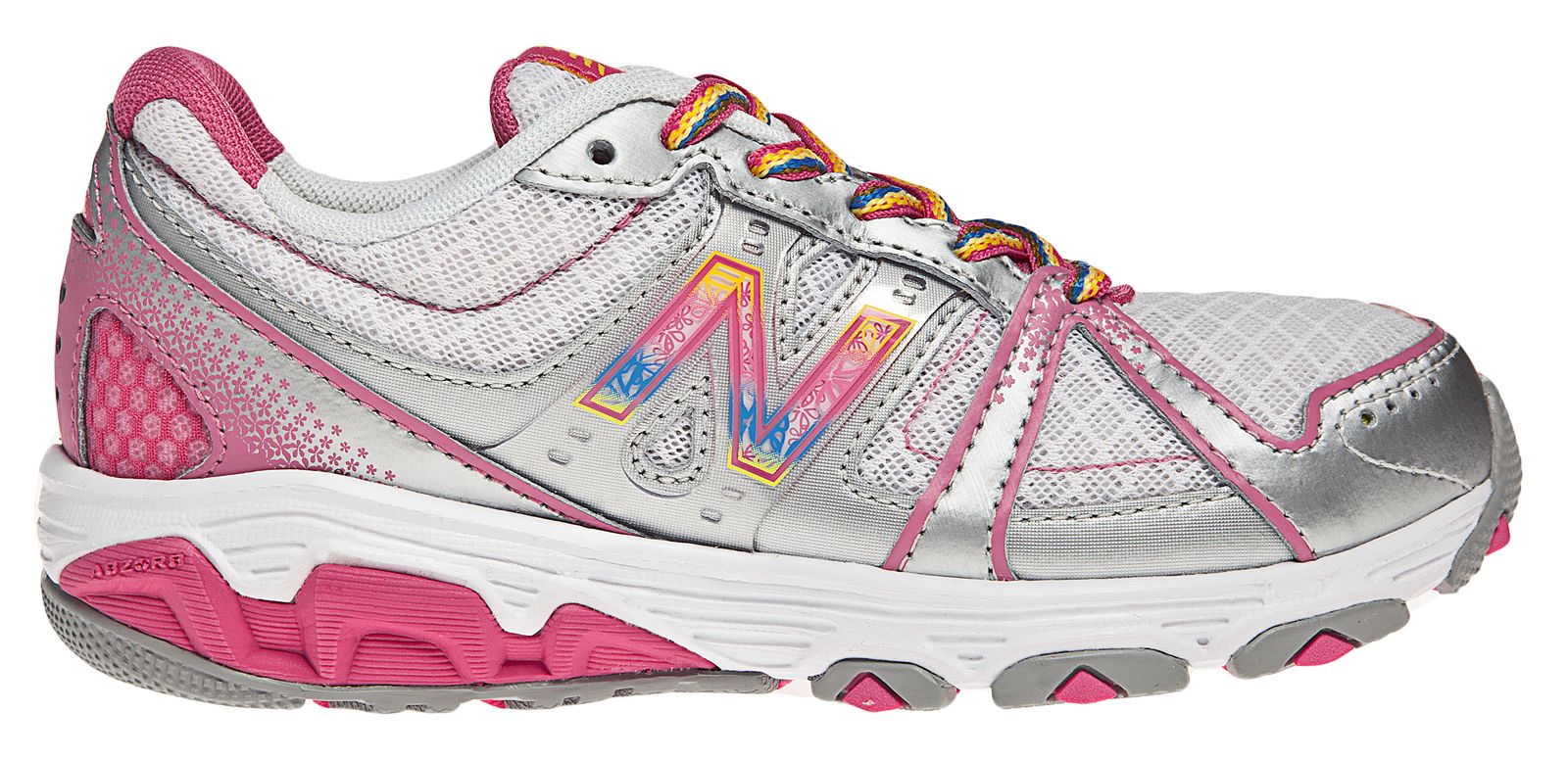 New Balance 689, Pink with Silver