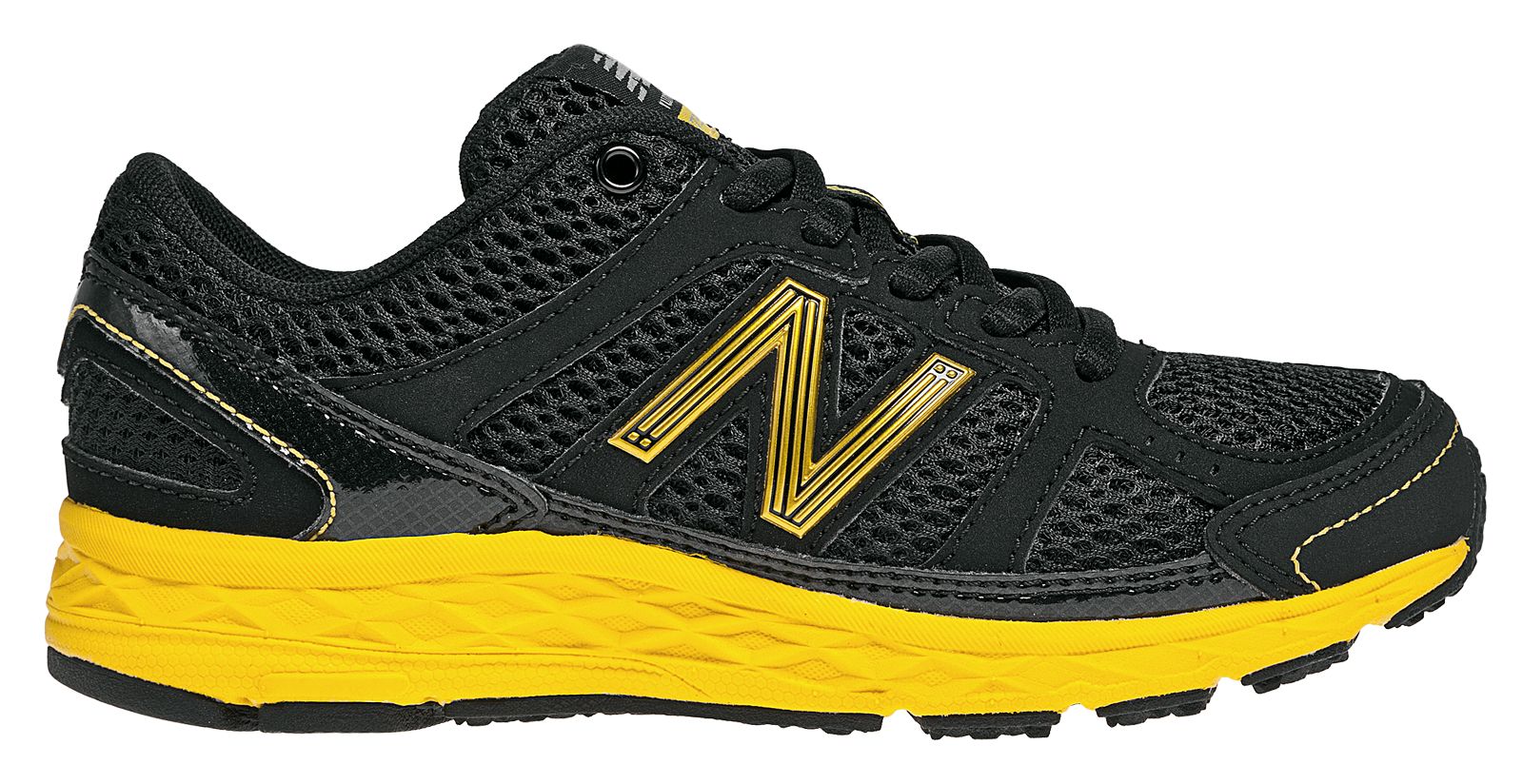 New Balance 750, Black with Yellow
