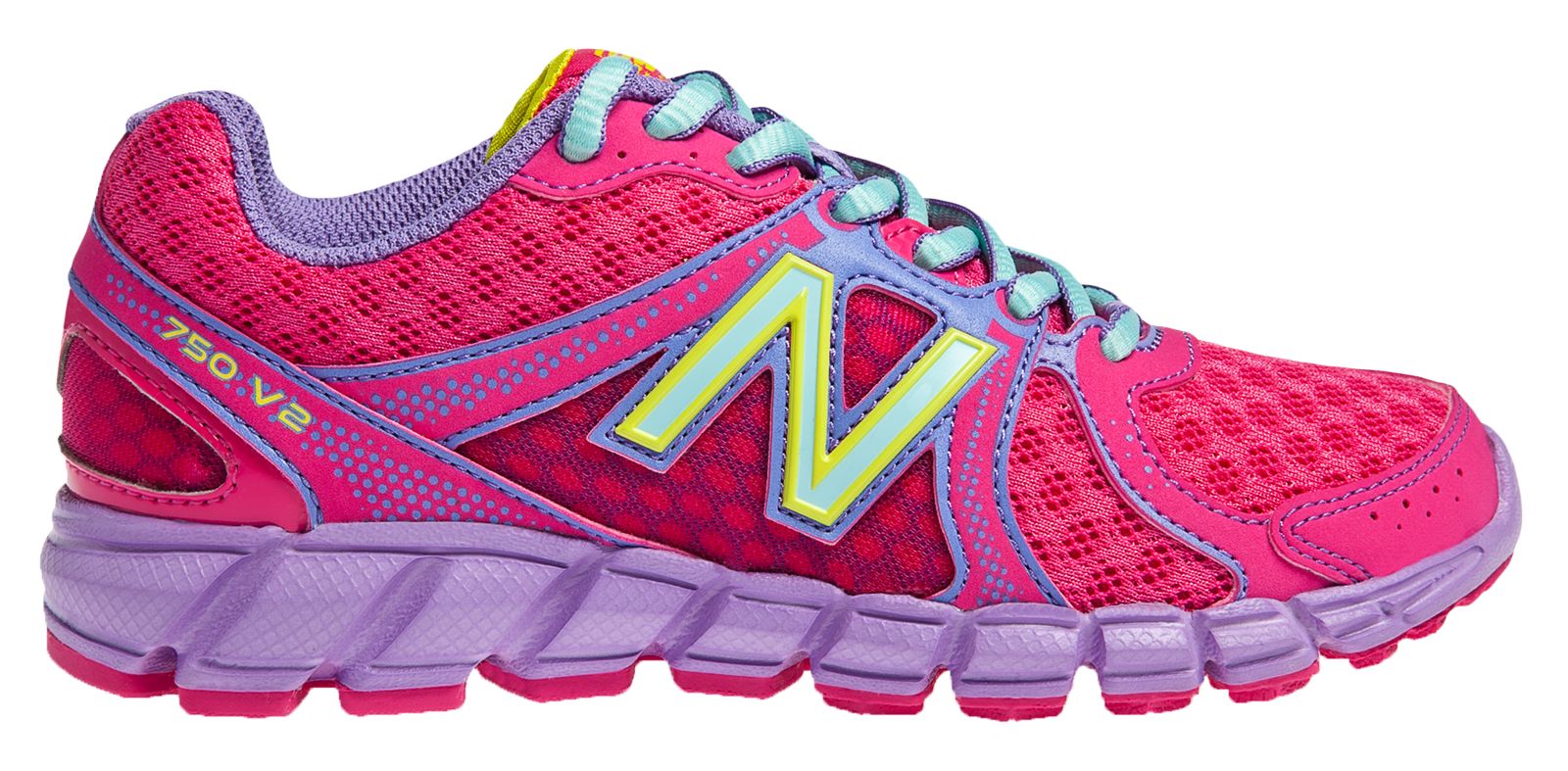 New Balance 750v2, Pink with Purple