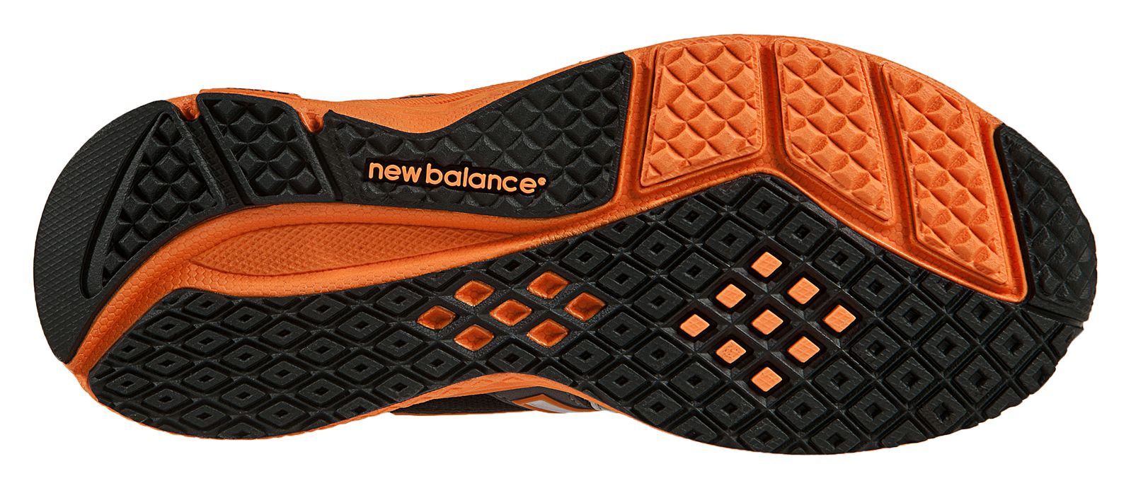 New Balance 790, Grey with Orange
