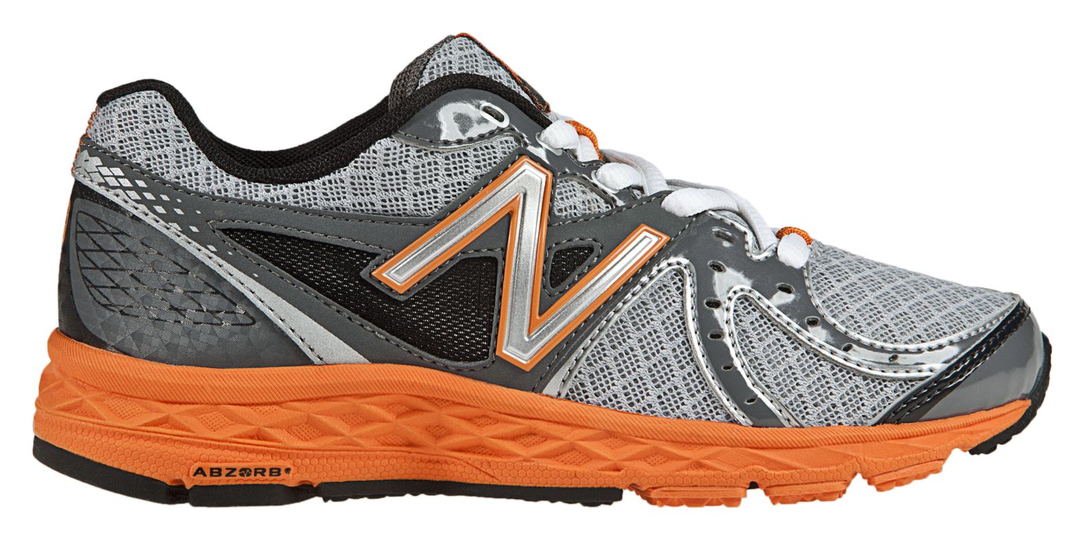 New Balance 790, Grey with Orange