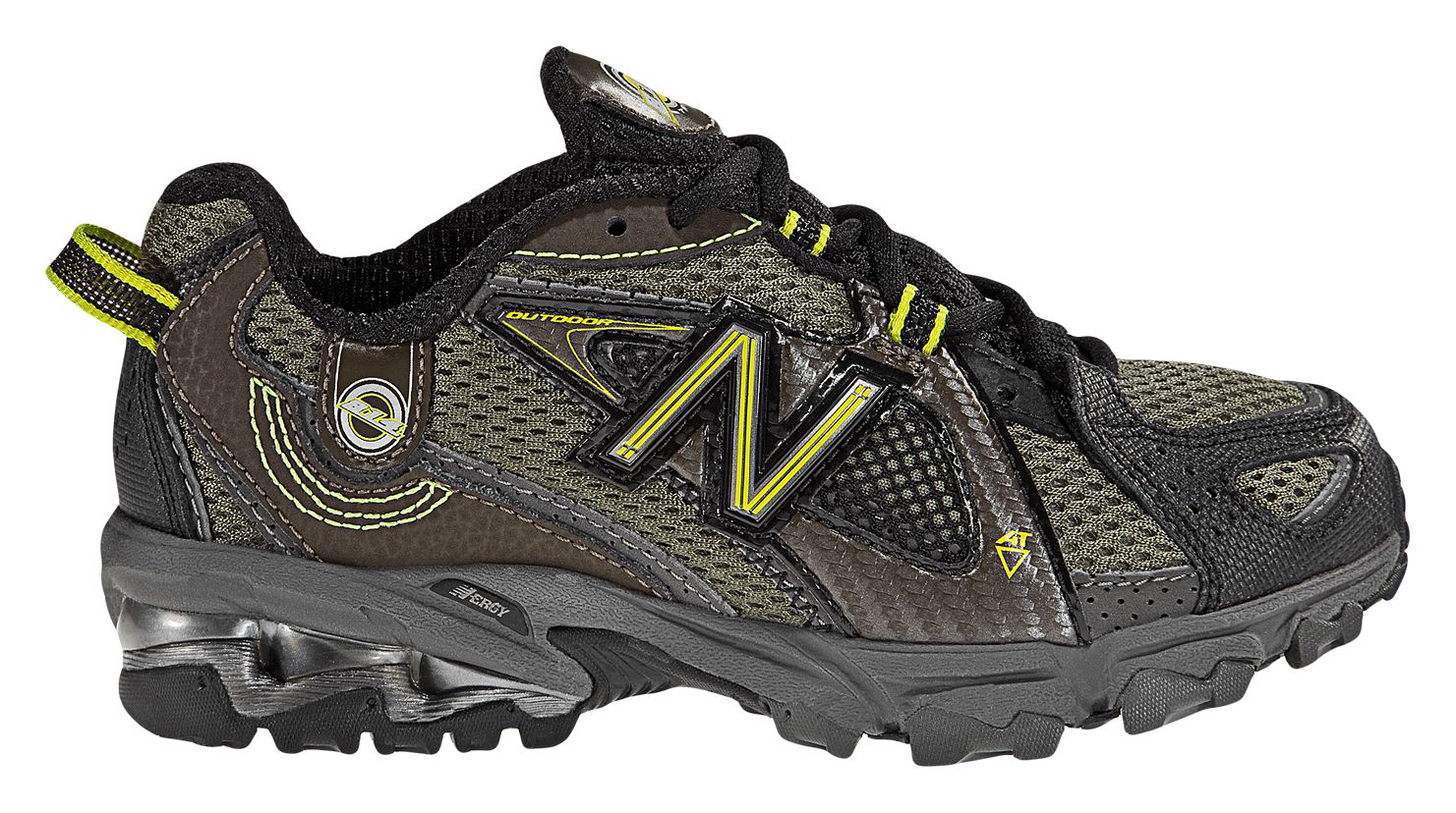 New Balance 814, Brown with Yellow & Black