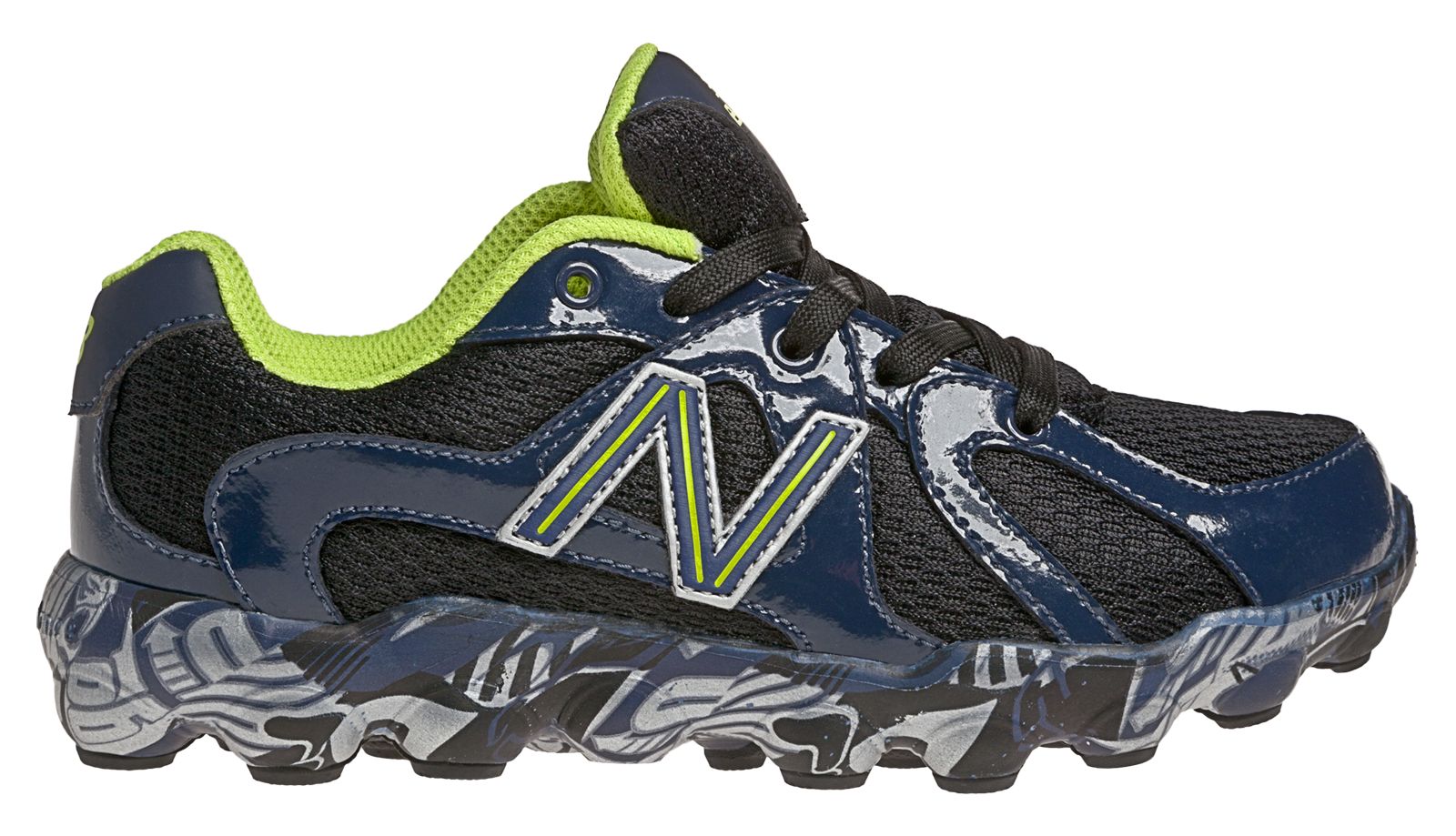 New Balance 825, Navy with Lime