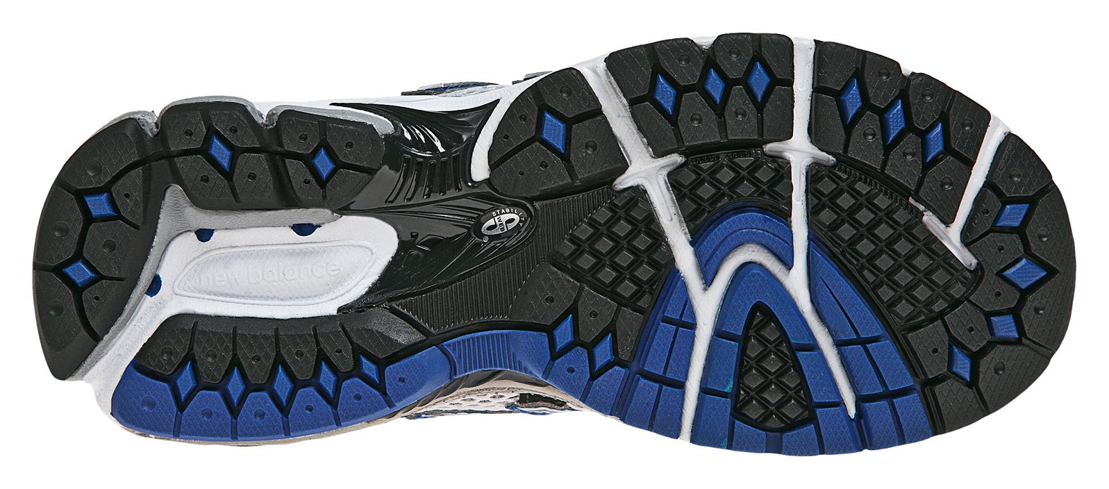 New Balance 860, Silver with Blue &amp; Black