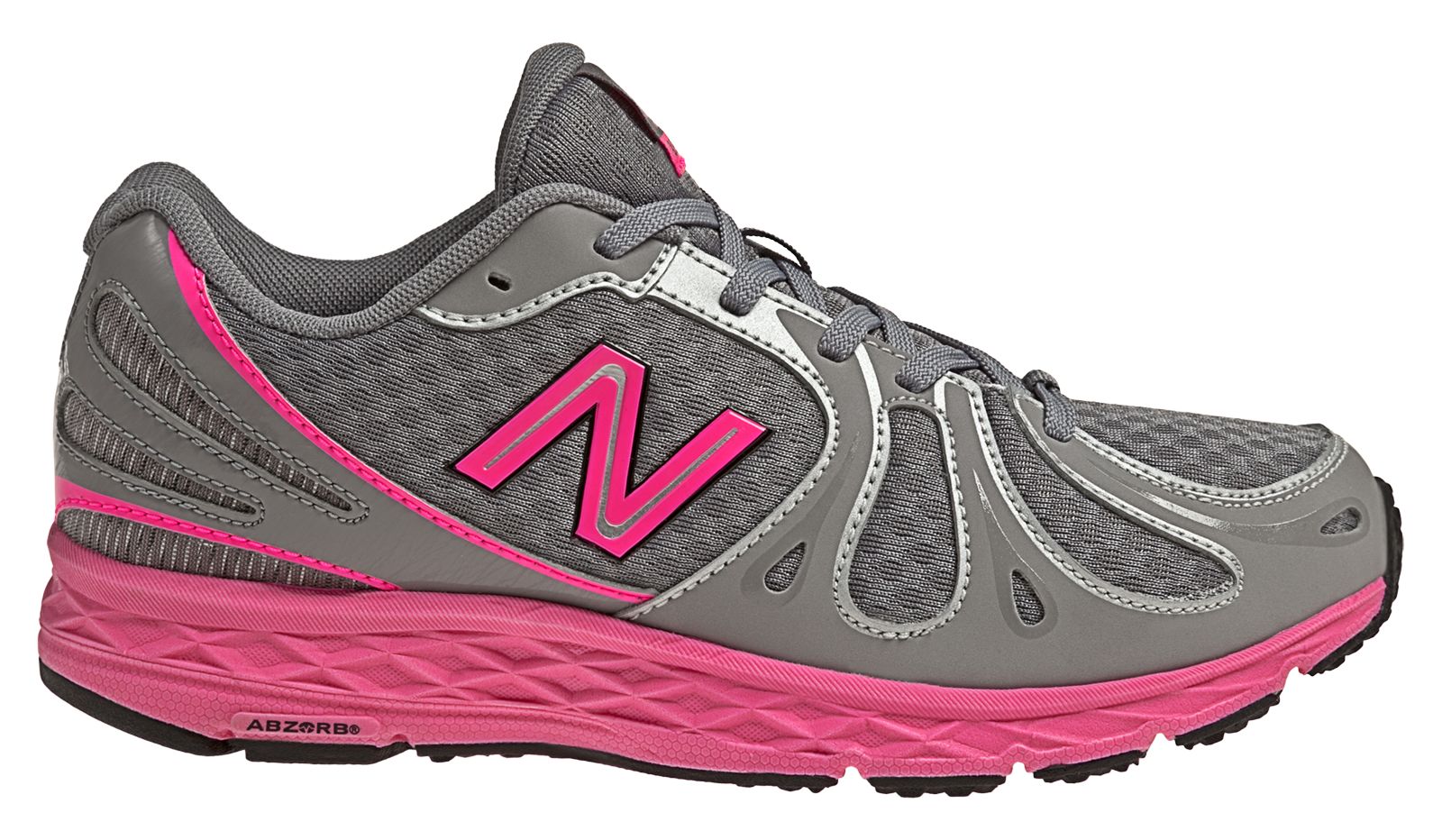New Balance 890v3, Grey with Pink