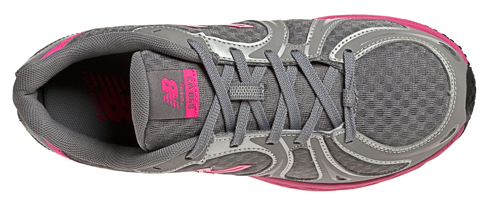 New Balance 890v3, Grey with Pink