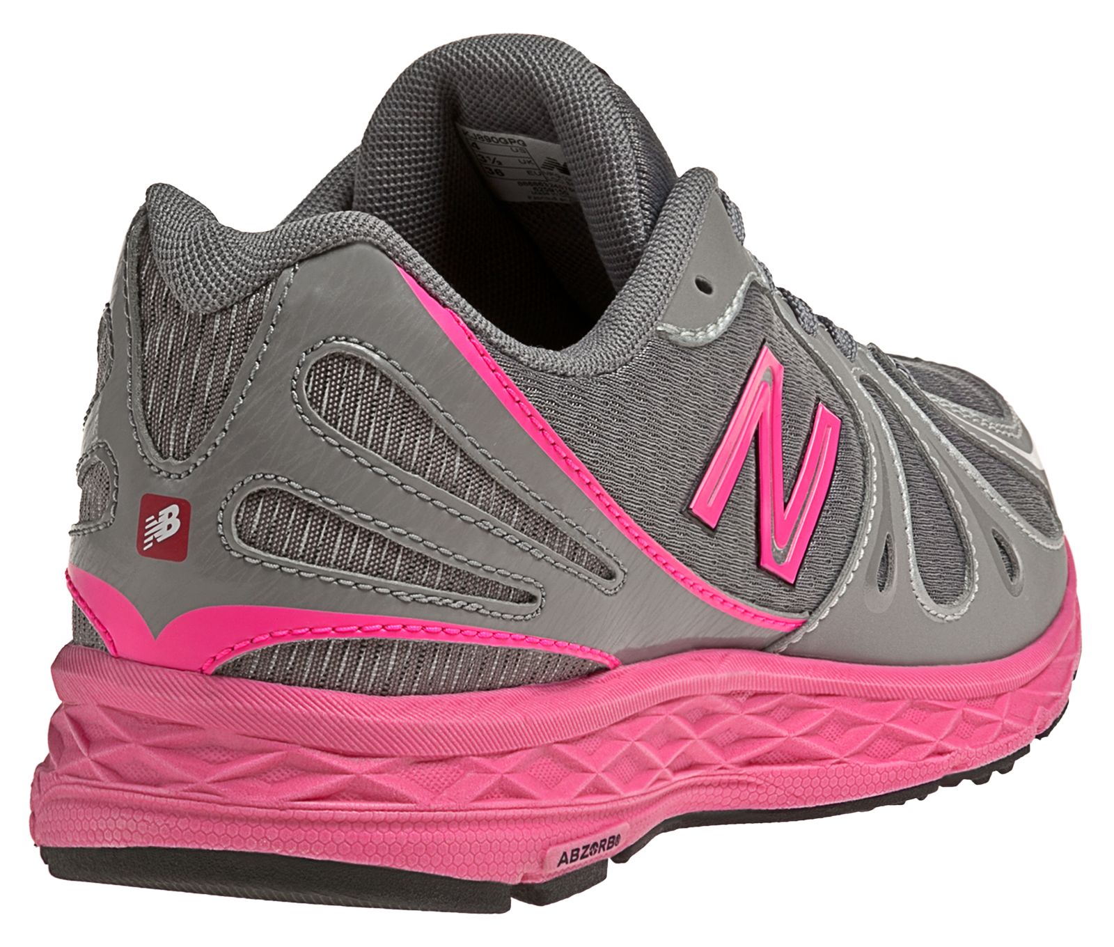 New Balance 890v3, Grey with Pink